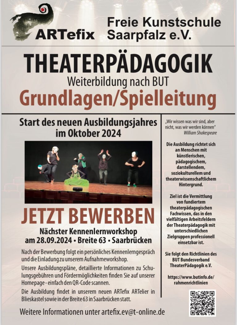 Read more about the article Theaterpädagogik bei ARTefix