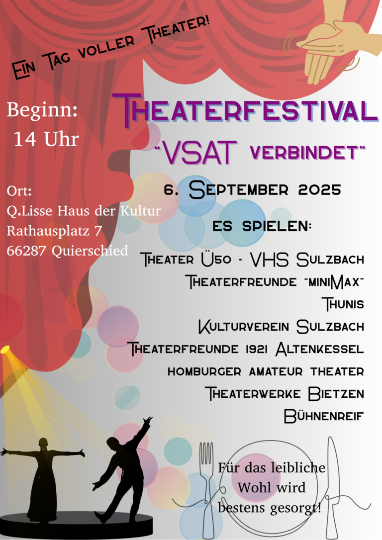 Mehr über den Artikel erfahren „VSAT verbindet – Theaterfestival 2025“