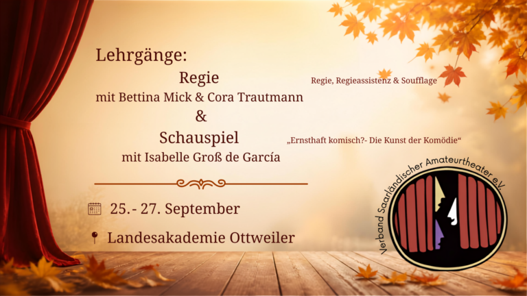 Mehr über den Artikel erfahren 03 Schauspiellehrgang